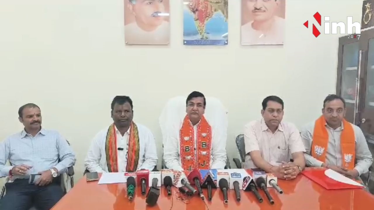 प्रदेश में बढ़ते आपराधिक घटनाओं को लेकर कांग्रेस ने सरकार के खिलाफ खोला मोर्चा, प्रेसवार्ता कर बीजेपी ने दिया जवाब 