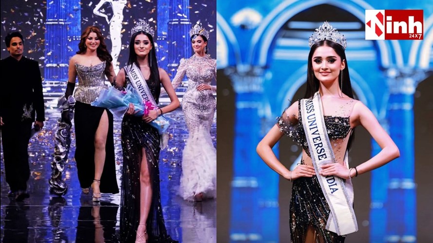 भारत की मनिका विश्वकर्मा बनीं मिस यूनिवर्स 2025, 100 से ज्यादा देशों की सुंदरियों को दी मात...