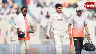 भारत को बड़ा झटका, कप्तान शुभमन गिल कोलकाता टेस्ट के बीच मैच से बाहर...