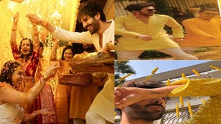 Gwalior news : बहन की शादी के लिए ग्वालियर पहुंचे एक्टर कार्तिक आर्यन, हल्दी सेरेमनी में जमकर किया डांस, तस्वीरें की शेयर 