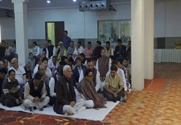 स्व. पं. कीर्ति नारायण द्विवेदी की श्रद्धांजलि सभा, Dr Himanshu Dwivedi परिजनों के साथ मौजूद