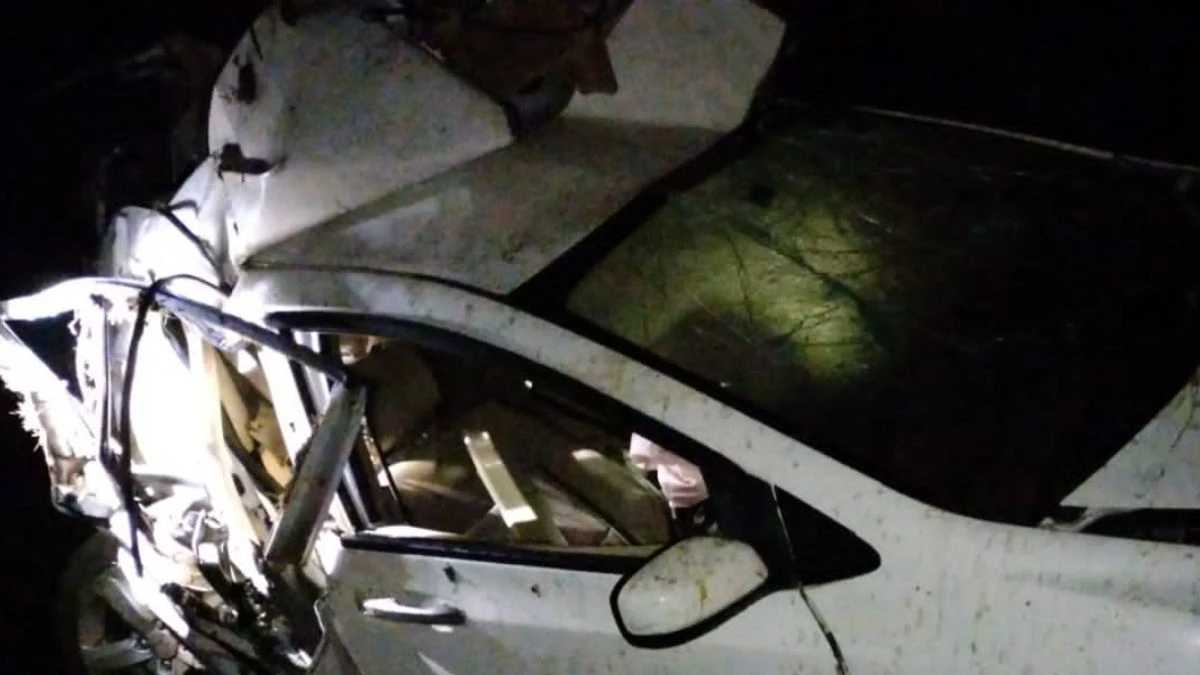 Umaria  news:  सड़क हादसे का शिकार हुए 5 दोस्त, 3 की मौत, 2 घायल, बांधवगढ़ ताला जा रहे थे घूमने 