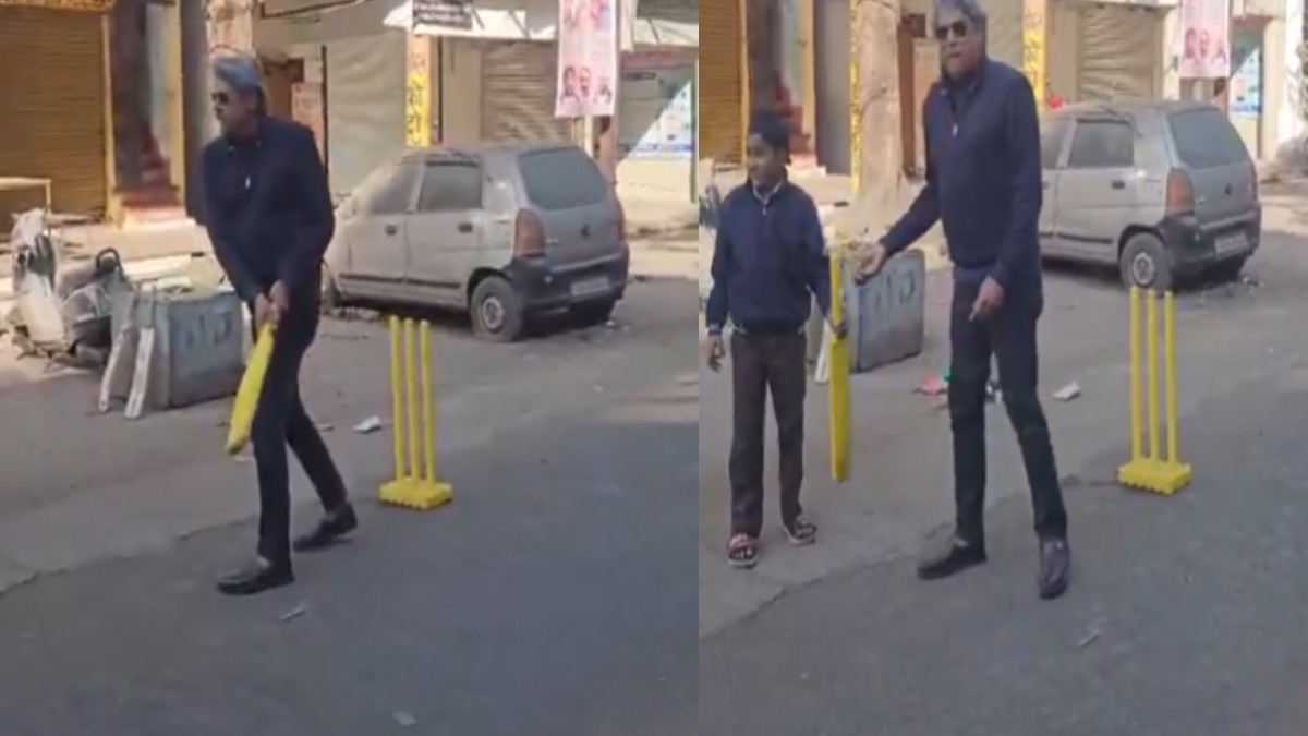 UJJAIN NEWS:  उज्जैन की गलियों में क्रिकेटर कपिल देव ने बच्चों के साथ खेला गली क्रिकेट, वीडियो वायरल 