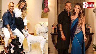 Shikhar Dhawan Wedding: इतनी ग्लैमरस हैं शिखर धवन की होने वाली दुल्हन सोफी शाइन, हर लुक में ढाती हैं कहर...