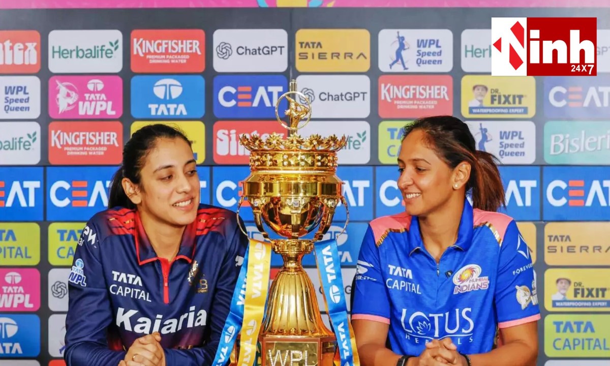 WPL 2026 का आगाज: ओपनिंग मैच में MI vs RCB, हरमनप्रीत और मंधाना की महामुकाबला...