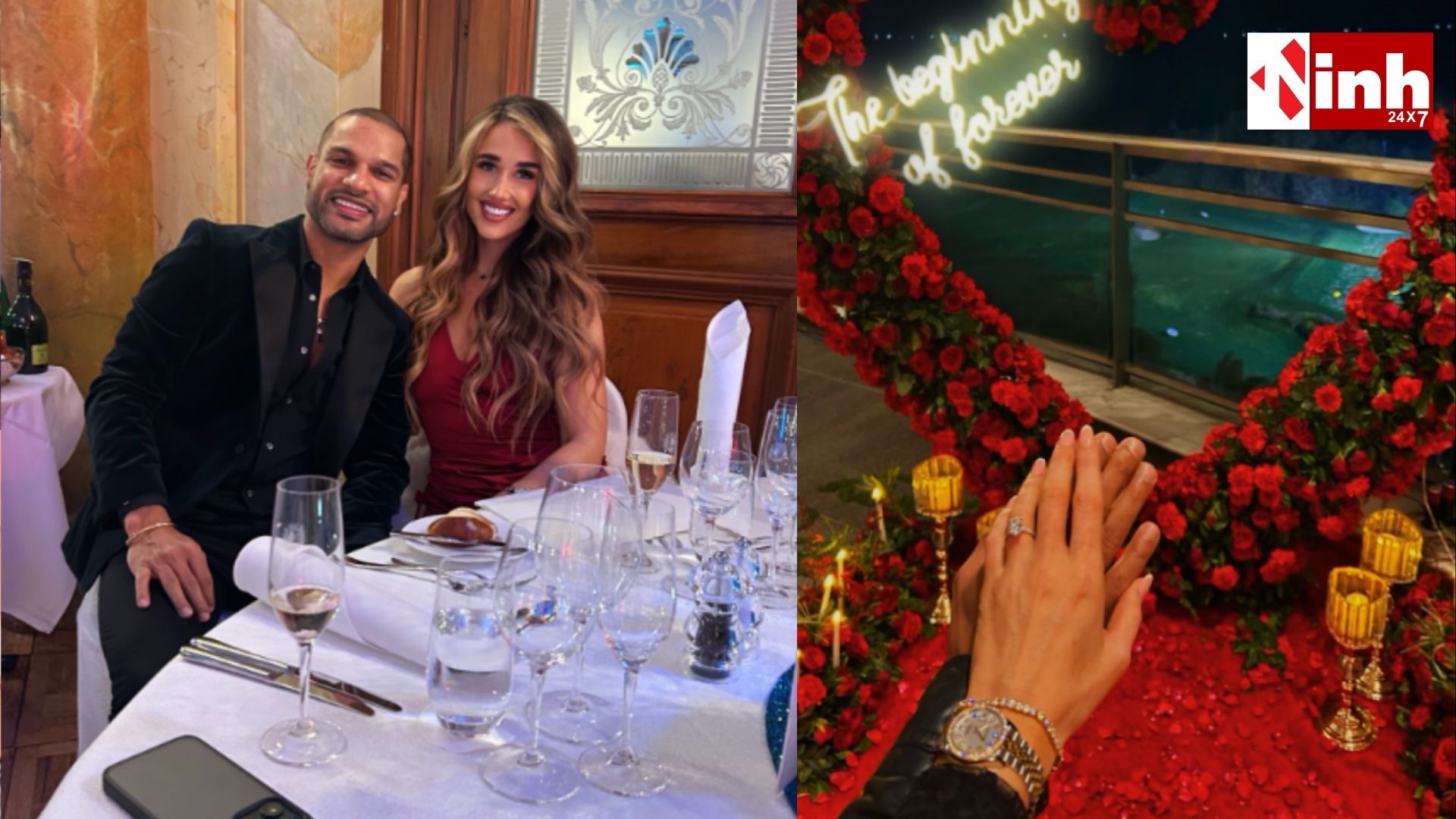 शिखर धवन ने Sophie Shine से की सगाई, इंस्टाग्राम पर किया ऑफिशियल ऐलान...