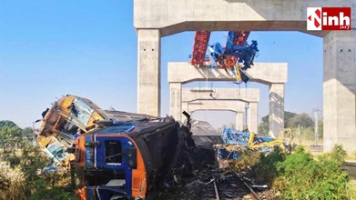 Major Train Accident: चलती ट्रेन पर क्रेन गिरने से मचा हड़कंप, 22 यात्रियों की मौत, 30 से ज्यादा घायल...