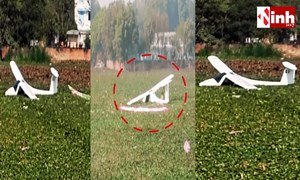Prayagraj Air Force Training Aircraft Crash: तालाब में गिरा ट्रेनी विमान, छात्रों की बहादुरी से बची पायलटों की जान...