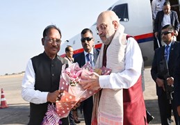 तीन दिवसीय दौरे पर छत्तीसगढ़ पहुंचे अमित शाह, नक्सलवाद पर होगी उच्चस्तरीय बैठक, बस्तर पंडुम समापन में होंगे शामिल