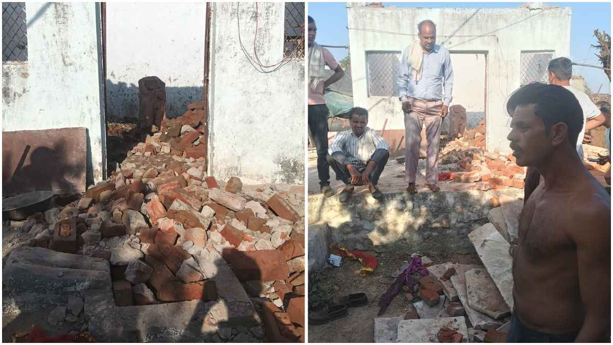 MORENA NEWS : बड़ी खबर ! मुरैना में पूजा के दौरान गिरी मंदिर की छत, दबने से 3 बच्चियों की हुई मौत, 4 घायल