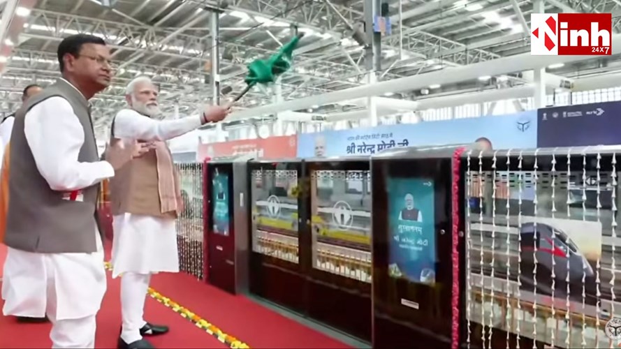PM मोदी ने दिल्ली-मेरठ नमो भारत कॉरिडोर और मेरठ मेट्रो का उद्घाटन, शाम 6 बजे से आम जनता के लिए सेवा शुरू...