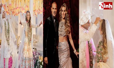 Shikhar Dhawan Wedding: शिखर धवन ने सोफी शाइन से रचाई शादी, मनीष मल्होत्रा के आइवरी लहंगे में दिखीं दुल्हन...