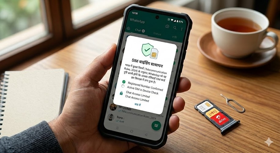 भारत में WhatsApp यूजर्स के लिए बड़ा बदलाव, 1 मार्च से लागू होगा नया SIM वेरिफिकेशन नियम