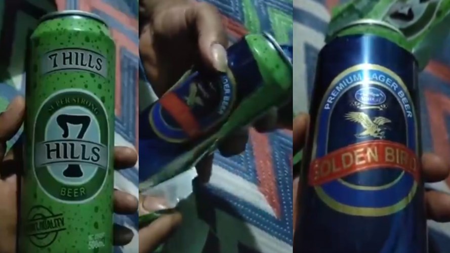 स्टीकर के नीचे निकला दूसरे ब्रांड का लेबल, ग्राहक ने बनाया वीडियो; भूपेश बघेल ने किया शेयर 