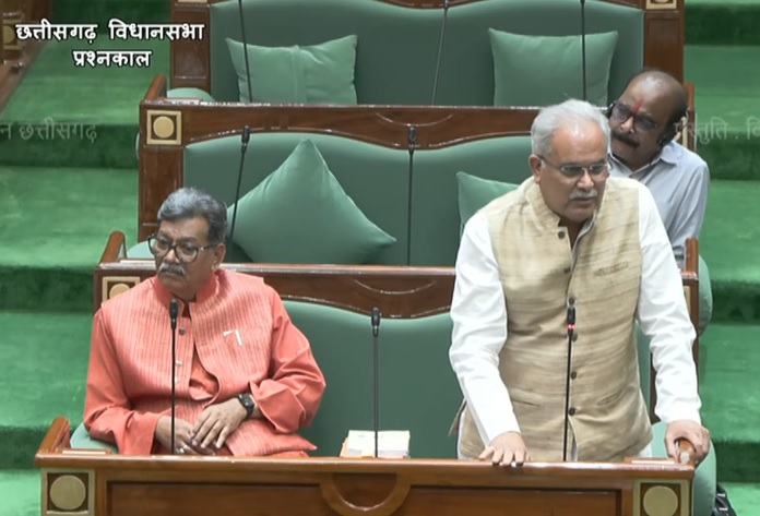 सरकारी जमीन पर कब्जे को लेकर सदन में तीखी बहस, भूपेश बघेल ने सरकार को घेरा