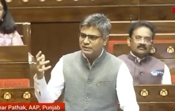 राज्यसभा में उठा हसदेव का मुद्दा: डॉ. संदीप पाठक ने आदिवासियों के अधिकारों को लेकर बोले - 'नौकरी के नाम पर वहां के लोगों की मजदूर बनाया जा रहा है'