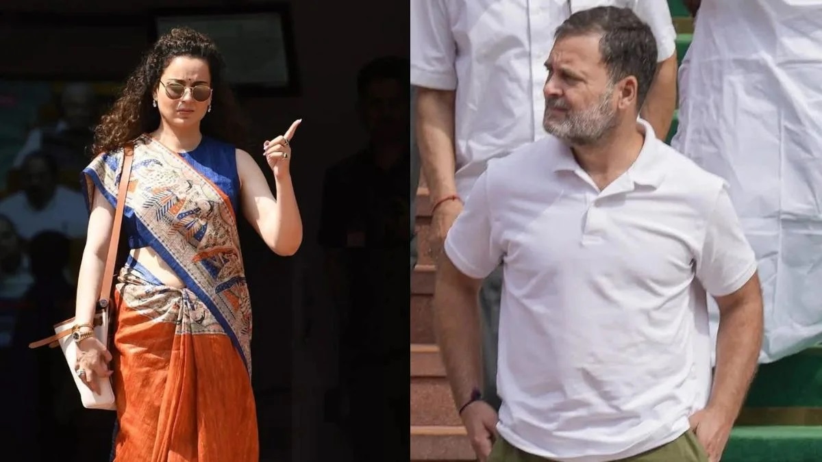 ‘टपोरी की तरह आते हैं, तू-तड़ाक करते हैं’: कंगना रनौत का राहुल गांधी को लेकर विवादित बयान
