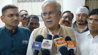 डोंगरगढ़ पहुंचे भूपेश बघेल, डिप्टी सीएम के बयान को बताया मूर्खतापूर्ण; अफीम मामले पर भाजपा को घेरा