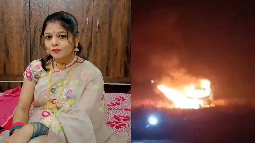 SAGAR  NEWS : सागर में डॉक्टर बना हैवान, पत्नी का गला घोंटकर कार में जलाया जिंदा, पुलिस ने किया खुलासा 