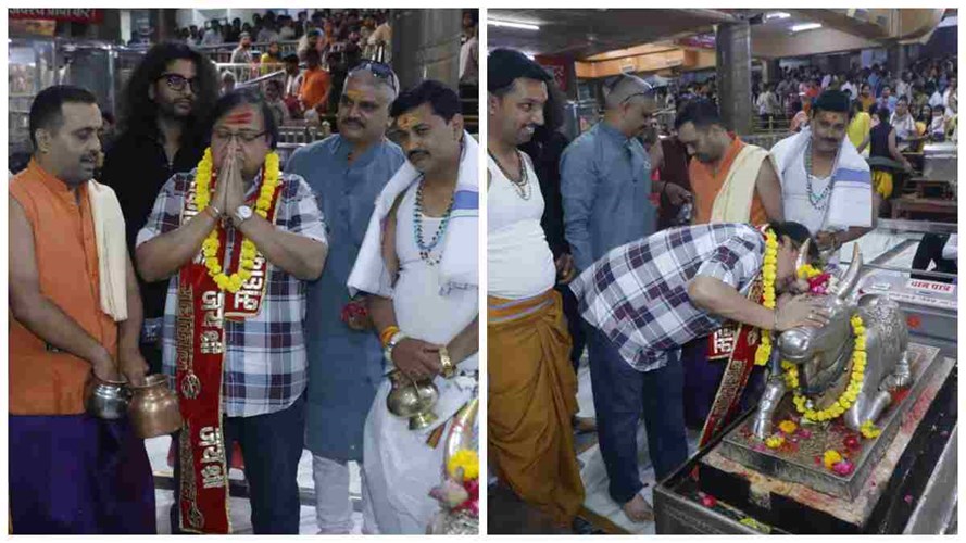 UJJAIN NEWS : फिल्म अभिनेता राकेश बेदी पहुंचे उज्जैन, महाकाल के किये दर्शन, कहा - यह पल मेरे लिए हमेशा यादगार रहेंगे