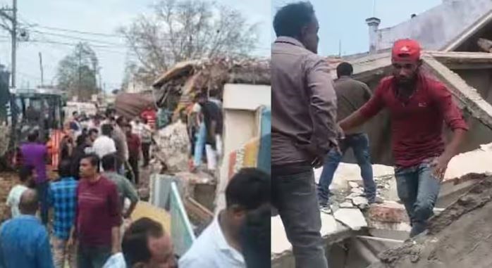BREAKING NEWS : बड़ी खबर ! अनूपपुर में चार मंजिला इमारत भर-भराकर गिरी, 1 की मौत, कई घायल, बचाव कार्य जारी 