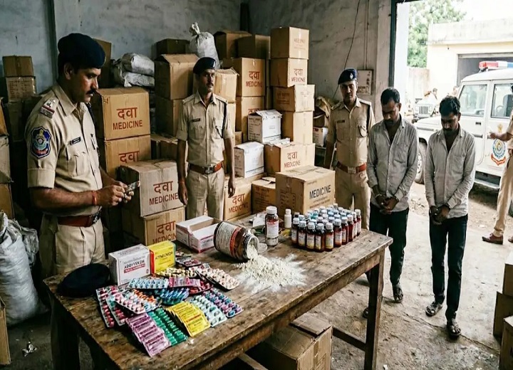 नकली एंटीबायोटिक का बड़ा खुलासा: 4 महीने बाद सप्लायर समेत 3 आरोपी गिरफ्तार