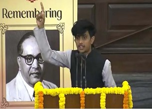 अंबेडकर जयंती पर संसद में छाया बस्तर का युवा, भाषण से जीता दिल