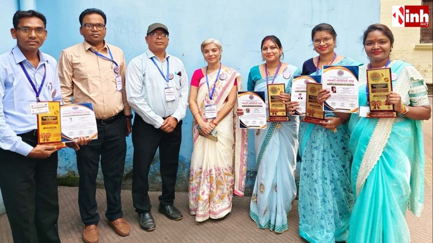 रायपुर में राष्ट्रीय नवाचारी शिक्षा रत्न सम्मान 2025–26: गरियाबंद के 7 शिक्षकों सहित 160 टीचर्स हुए सम्मानित...