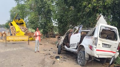 NARMADAPURAM NEWS: नर्मदापुरम में खून से लाल हुई सड़क, टवेरा-ट्रैक्टर में हुई टक्कर, 5 की मौत 7 घायल