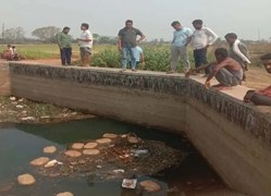 नहर में तैरते पैकेट्स ने खोला बड़ा राज: पास जाकर देखा तो निकला 73 किलो गांजा!