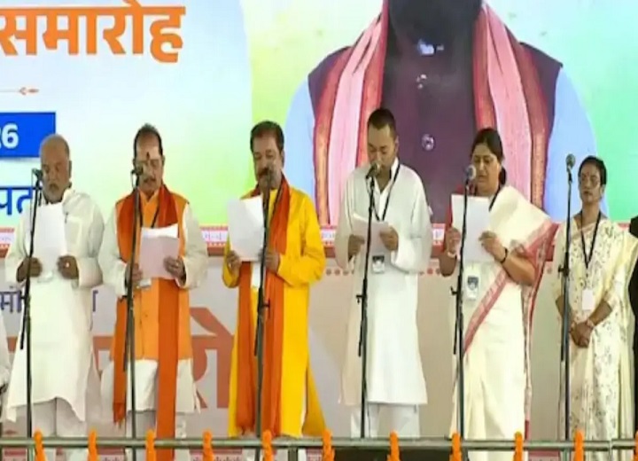 बिहार में कैबिनेट विस्तार, सम्राट चौधरी सरकार में 32 मंत्रियों ने ली शपथ