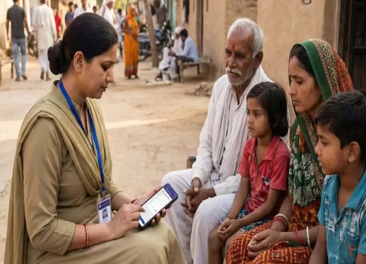 छत्तीसगढ़ में घर-घर पहुंच रही जनगणना टीम, बंद मकानों की भी हो रही एंट्री