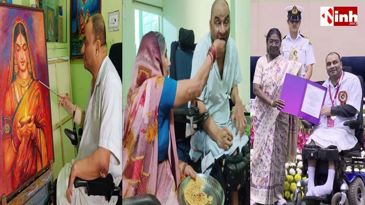 धमतरी के बसंत साहू की प्रेरक कहानी: माँ के संघर्ष ने दिलाई विश्वभर में पहचान...