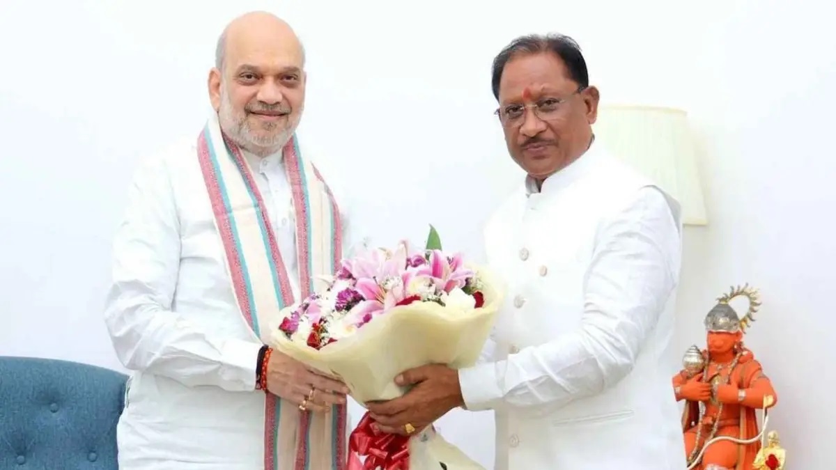 मुख्यमंत्री साय की दिल्ली में अमित शाह से मुलाकात, 18-19 मई को छत्तीसगढ़ में जुटेंगे चार राज्यों के सीएम 