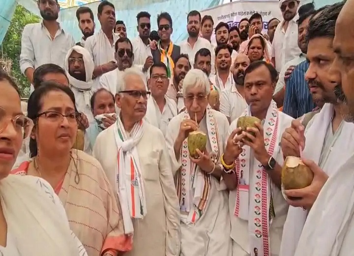 दीपक बैज और टीएस सिंहदेव का अनशन समाप्त, सूरजपुर में खत्म हुआ प्रदर्शन