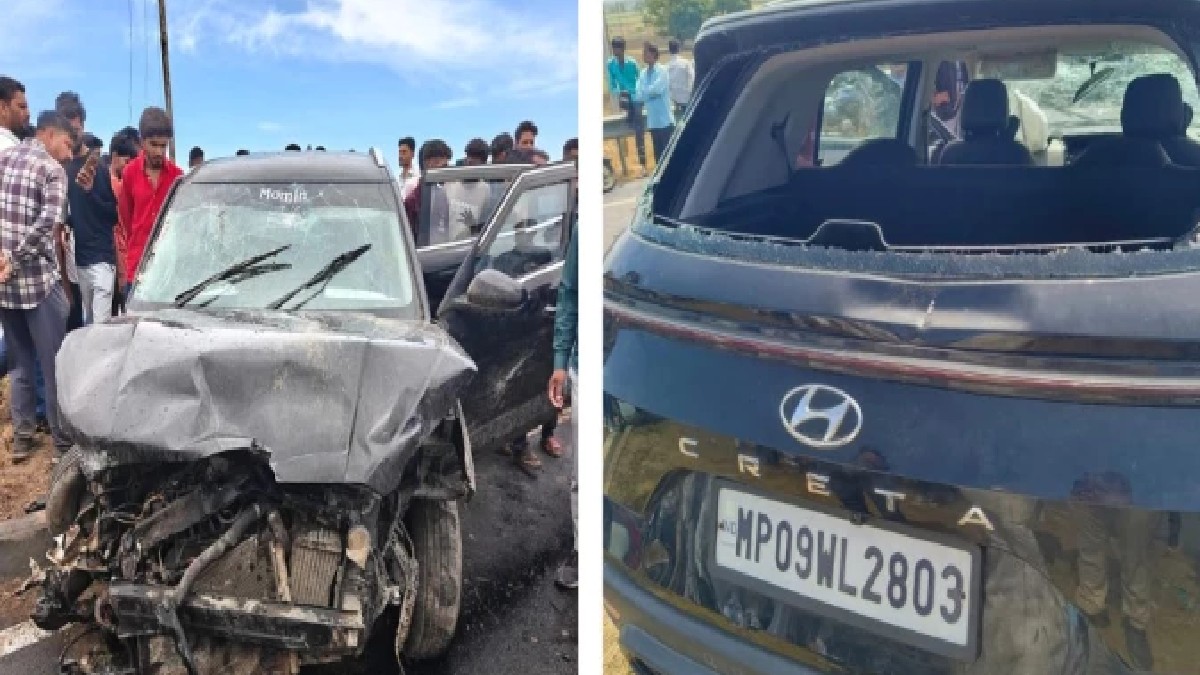 DEWAS NEWS : देवास में खून से लाल हुई सड़क !  शिप्रा अमलतास हाईवे पर कार ने बाइक को मारी टक्कर 2 की मौत