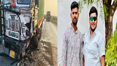 Barwani news : बड़वानी में 4 दोस्त हुए सड़क हादसे का शिकार, 2 की मौत, 2 घायल 