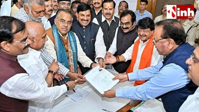 MP BJP राज्यसभा चुनाव: रजनीश अग्रवाल और तरुण चुघ ने भरा नामांकन, सीएम मोहन यादव रहे मौजूद