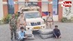 पिकअप में कटहल के नीचे छिपाकर ले जा रहे थे 125 किलो गांजा, दो तस्कर गिरफ्तार
