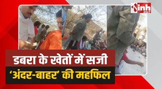 Dabra Viral Video: डबरा में खेतों के बीच खुलेआम लग रहे हैं नोटों के दांव, वीडियो वायरल