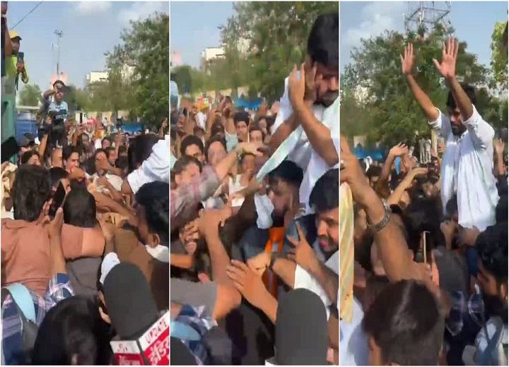 अभिजीत दीपके को युवक ने मारा थप्पड़, शहीद स्मारक में मचा हंगामा