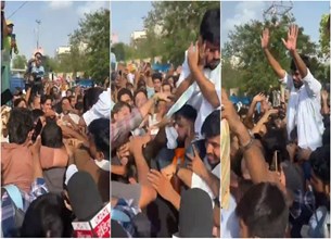 अभिजीत दीपके को युवक ने मारा थप्पड़, शहीद स्मारक में मचा हंगामा