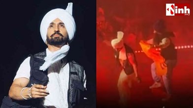 अमेरिका में दिलजीत दोसांझ के कॉन्सर्ट में हंगामा, स्टेज पर पहुंचा प्रदर्शनकारी; VIDEO ने बढ़ाई चर्चा 