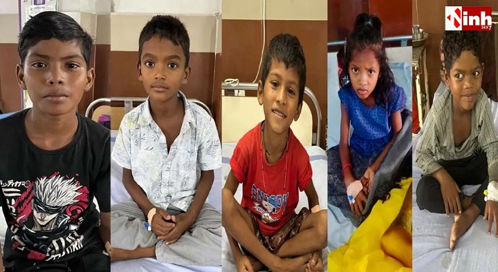 रायगढ़ मेडिकल कॉलेज का कमाल: विषैले सर्पदंश से जूझ रहे पांच बच्चों को मिली नई जिंदगी