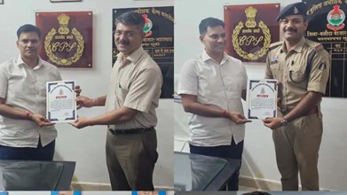 8 ग्रामीणों की मौत की गुत्थी सुलझाने वाली पुलिस टीम सम्मानित, 26 अधिकारियों को मिला पुरस्कार