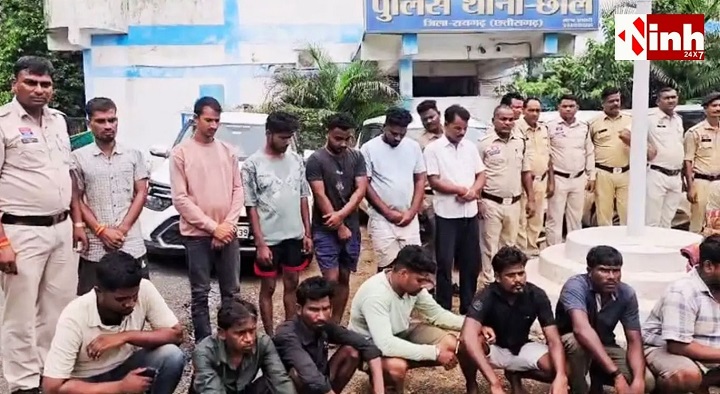 पुलिस की ताबड़तोड़ कार्रवाई: 33 जुआरी गिरफ्तार, लाखों की संपत्ति जब्त, 5 केस दर्ज