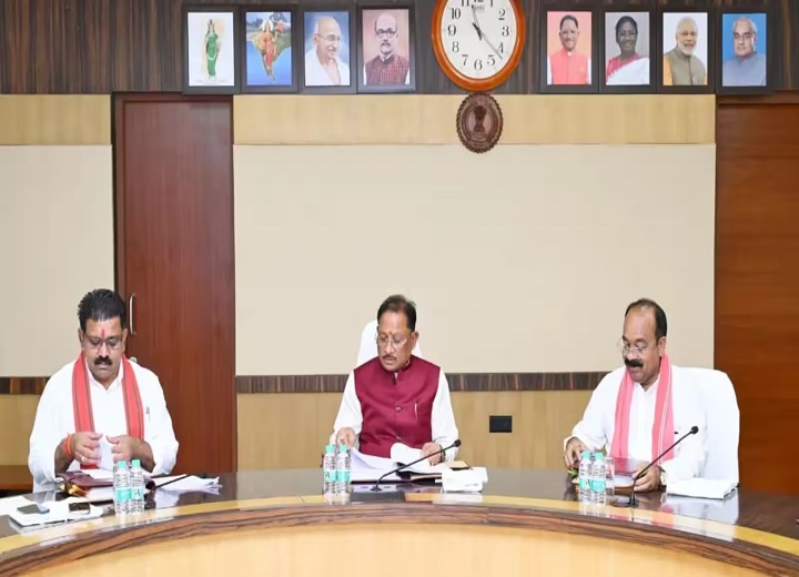 छत्तीसगढ़ कैबिनेट की बैठक में कई अहम फैसलों पर मुहर, अग्निवीरों को आरक्षण और किसानों के लिए नई व्यवस्था