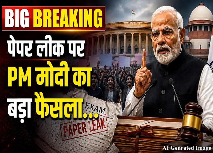 पेपर लीक पर PM मोदी का बड़ा ऐलान, फास्ट-ट्रैक कोर्ट बनेंगे; राहुल गांधी ने तुरंत किया पलटवार