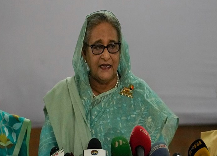 शेख हसीना का भावुक संबोधन, बोलीं- 'यह वह बांग्लादेश नहीं जिसके लिए लाखों लोगों ने बलिदान दिया'