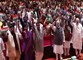 NDA का मंगल मिलन: मोदी-शाह संग सांसदों ने लहराया तिरंगा, झारखंड छात्र आंदोलन पर किया प्रदर्शन